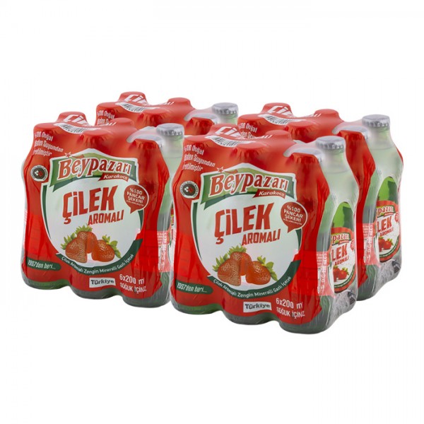 Beypazarı Beypazarı Çilekli 24 x 200 ml