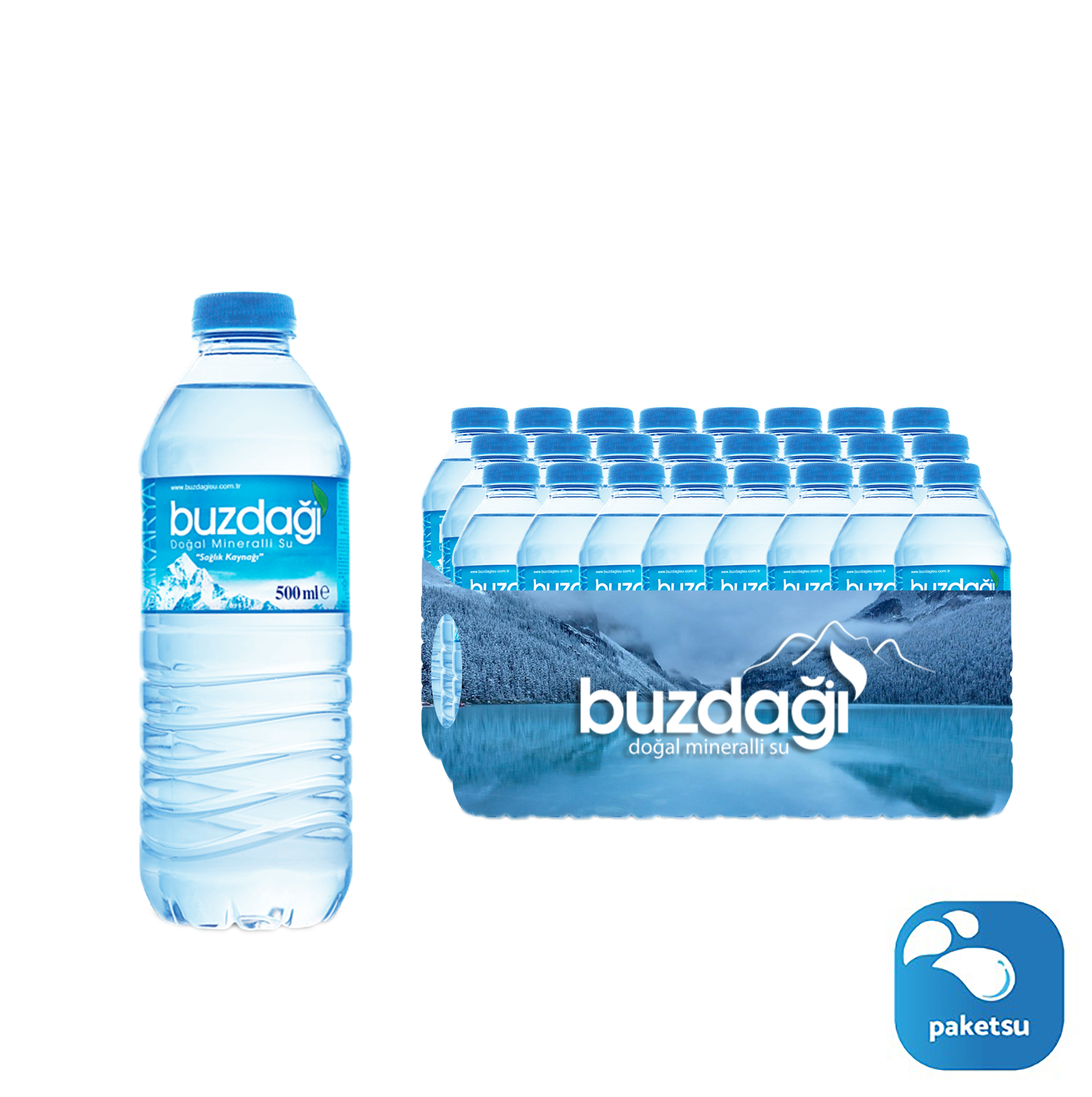 Buzdağı Buzdağı 500 ml Pet Şişe