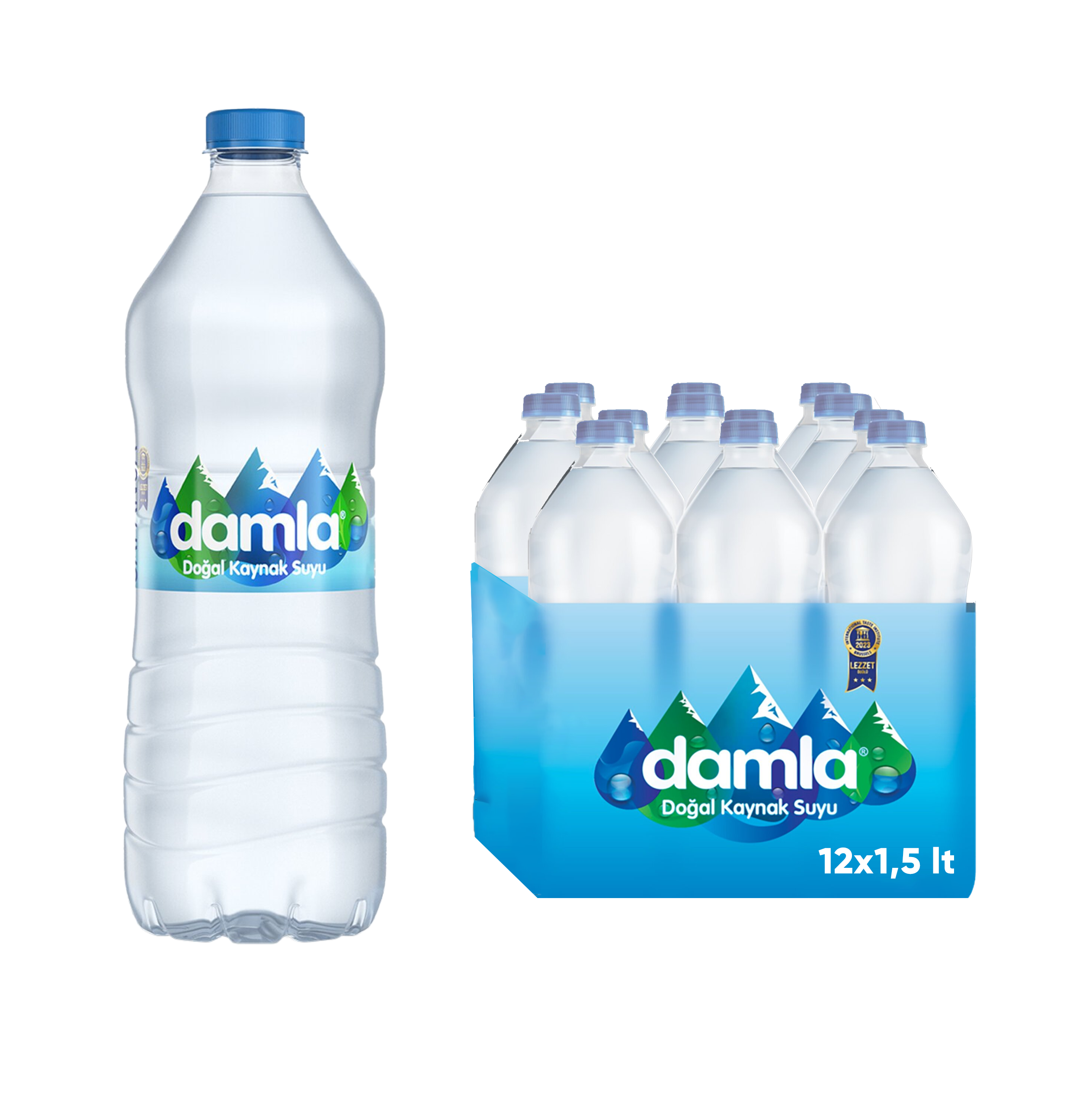 Damla Damla 1,5 lt Pet Şişe