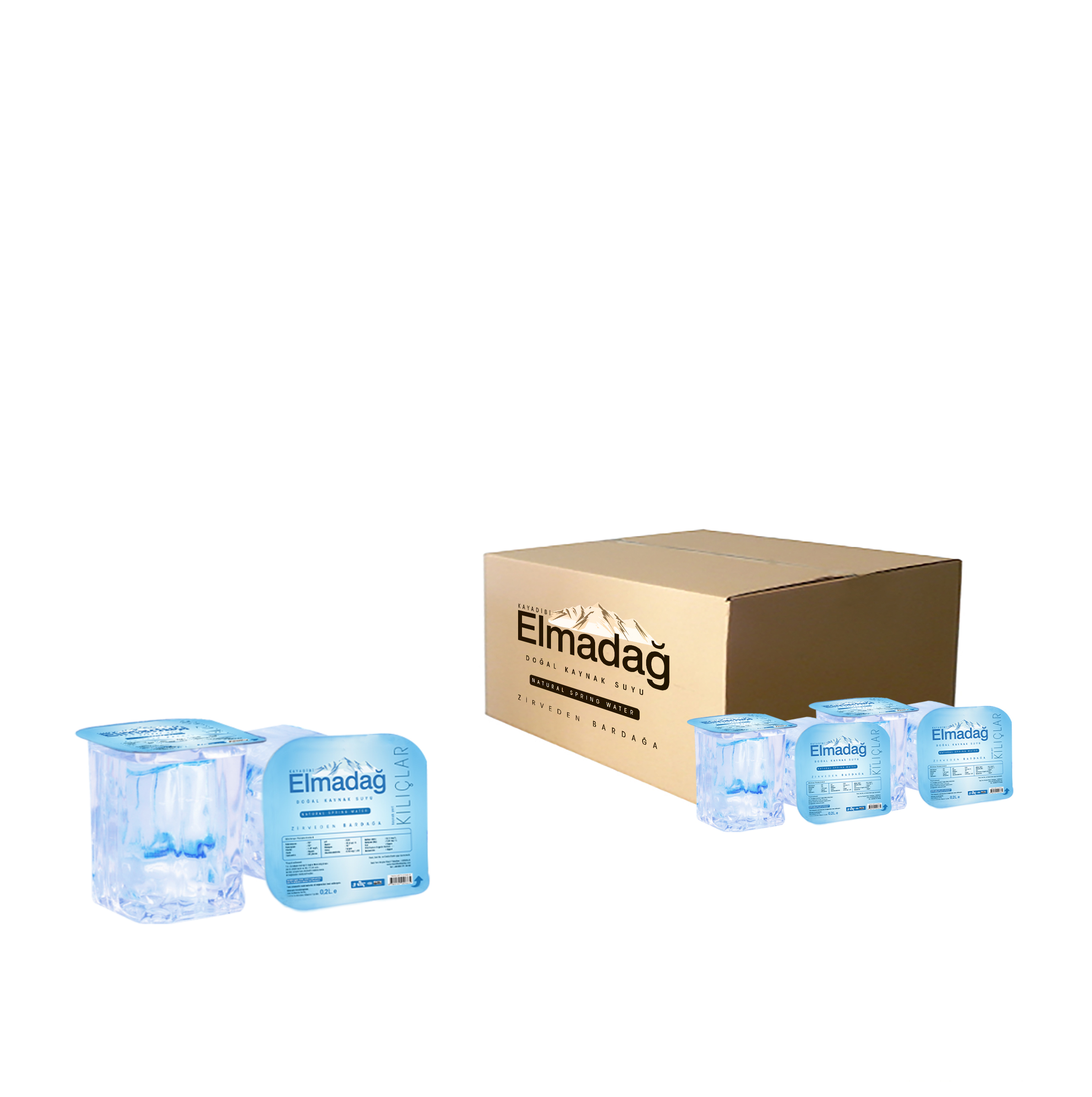 Elmadağ Elmadağ Bardak Su 200 ml