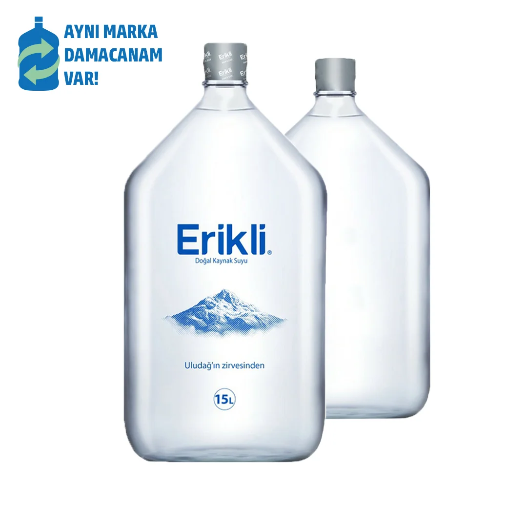 Erikli Erikli Cam Damacana 15 Litre