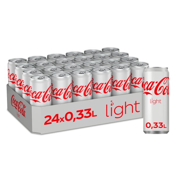 Gazlı İçecekler Coca Cola Light  330 ml