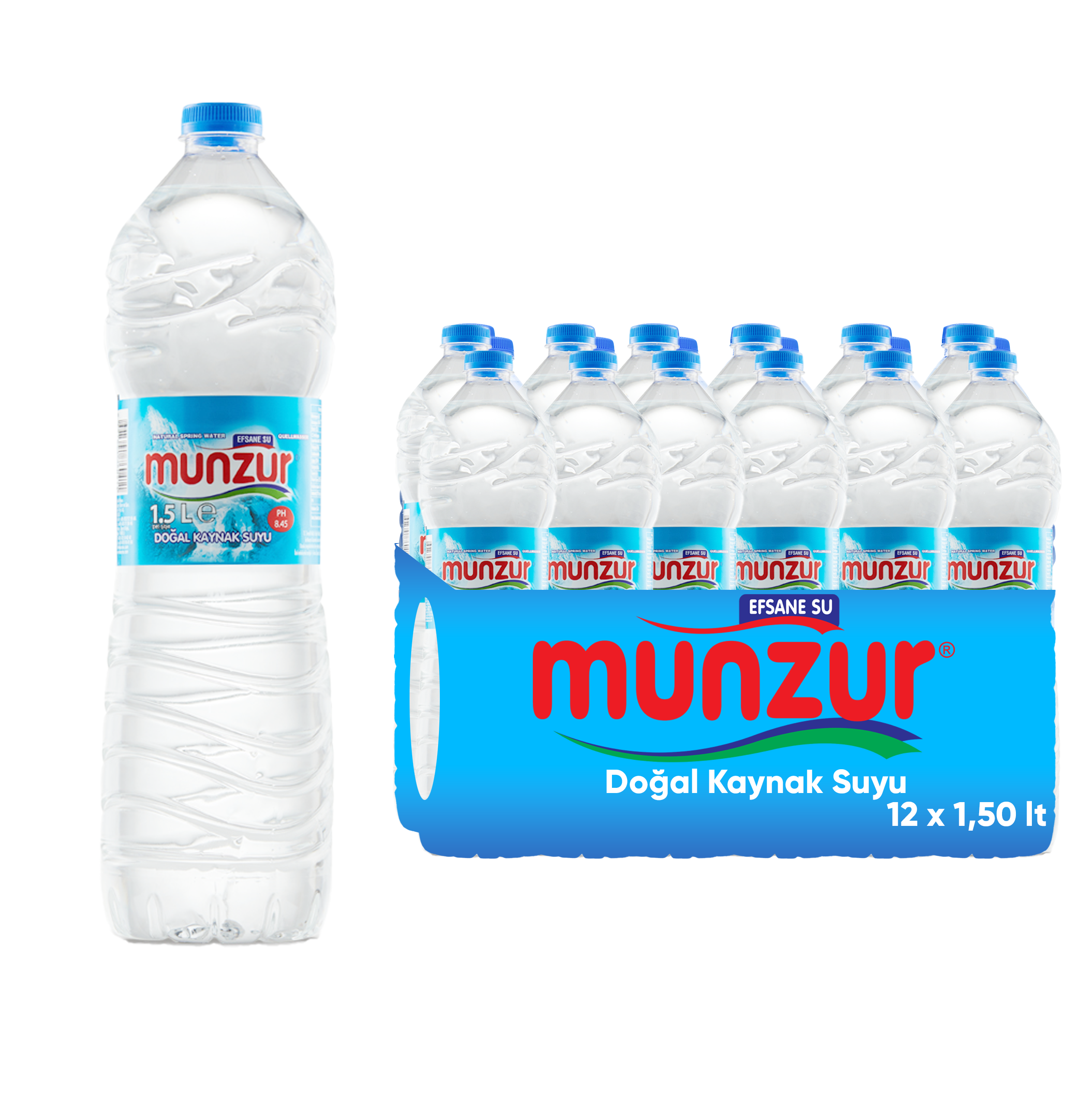 Munzur Su Munzur 12 x 1,5 lt