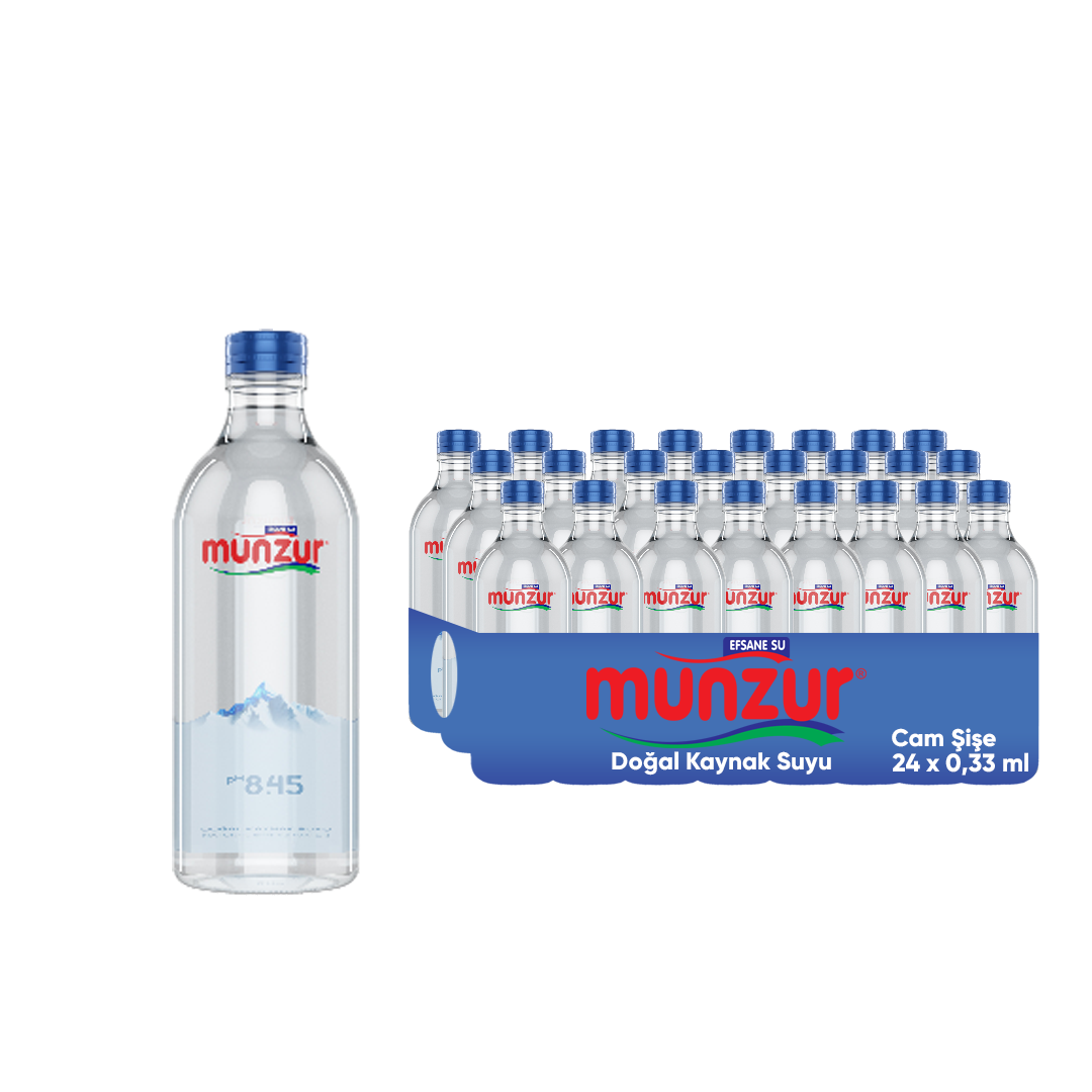 Munzur Su Munzur Cam Şişe 24 x 0,330 ml